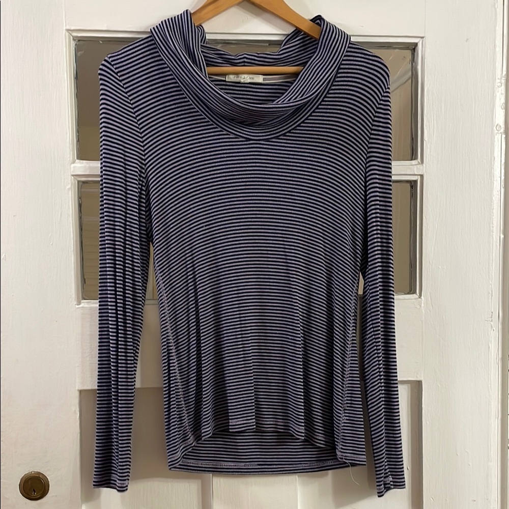 ANTHROPOLOGIE (Pure+Good) Striped Long Sleeve Top